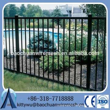 Anping Cheap and hot sale Steel Fence/ Wrought Iron Fence gate